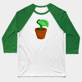 Green Leaves Baseball T-Shirt